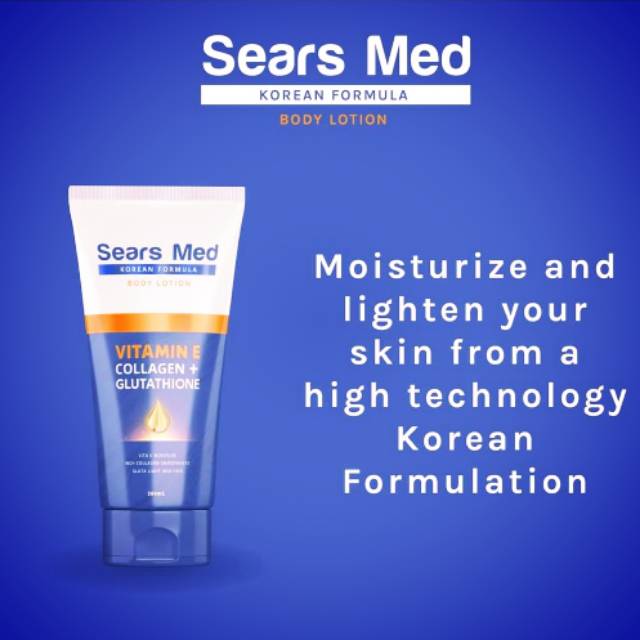 body lotion sears med 260ml