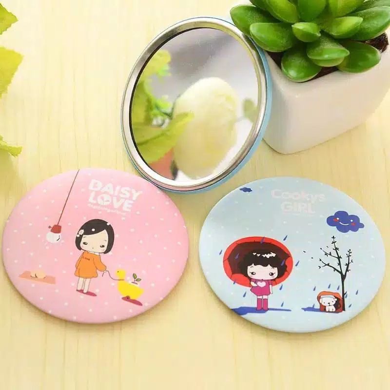Cermin Makeup Mini Karakter