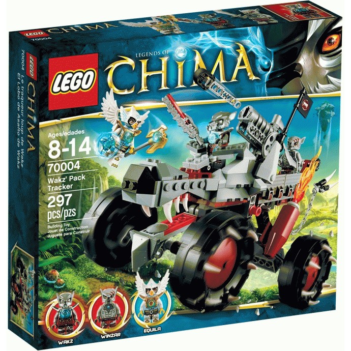 LEGO 70004 WAKZ' PACK TRACKER