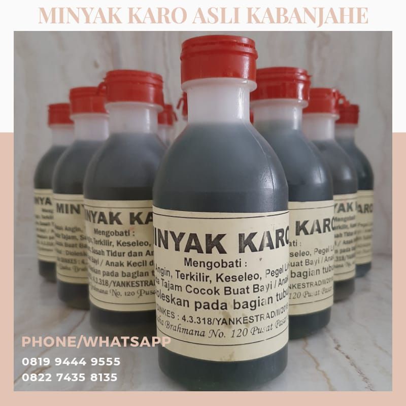 Minyak Karo Bahmana
