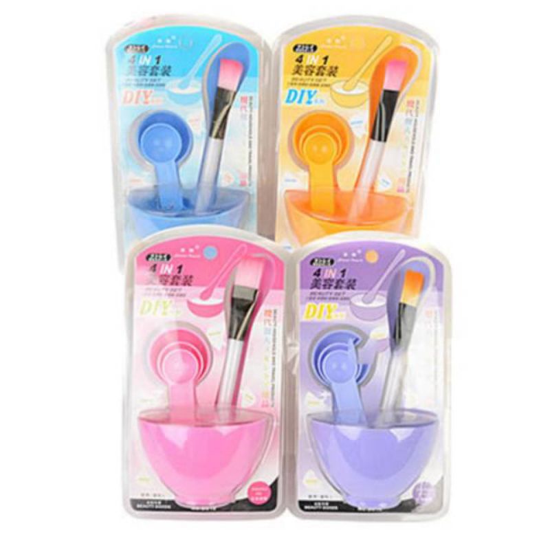 Mangkok masker set 4in1
