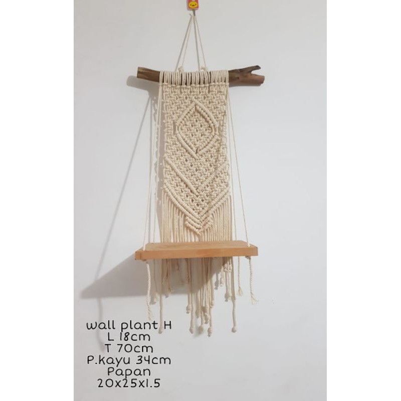 Macrame Plant Hanger Ambalan/H