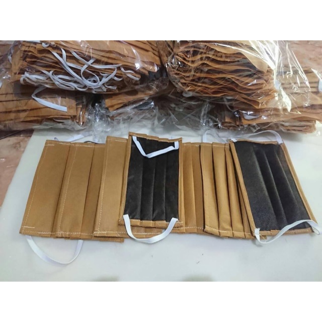 Masker kain 2 lapis