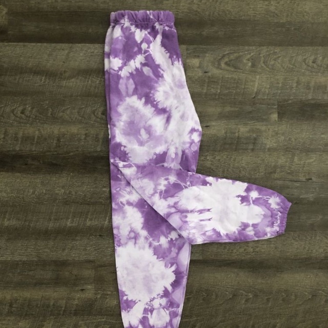 sweatpants tie dye