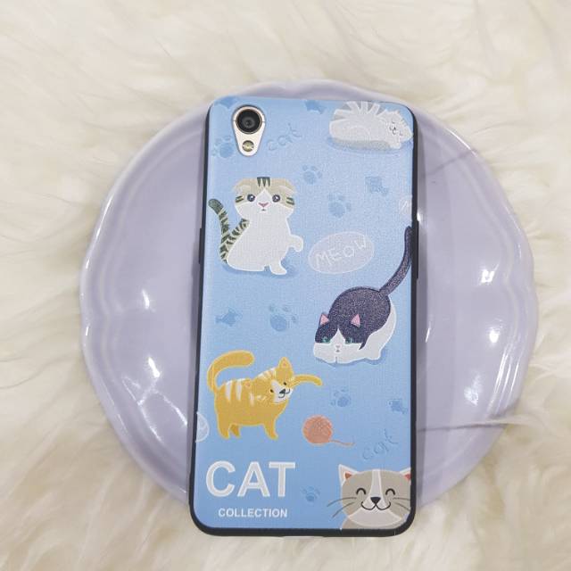 CASE OPPO A37 THE CAT COLLECTION