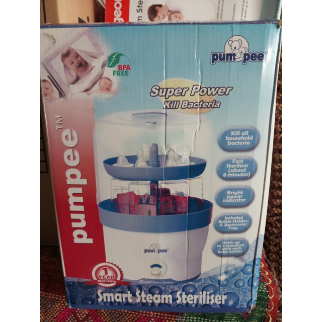 PUMPEE SMART STEAM STERILISER BOTOL BAYI