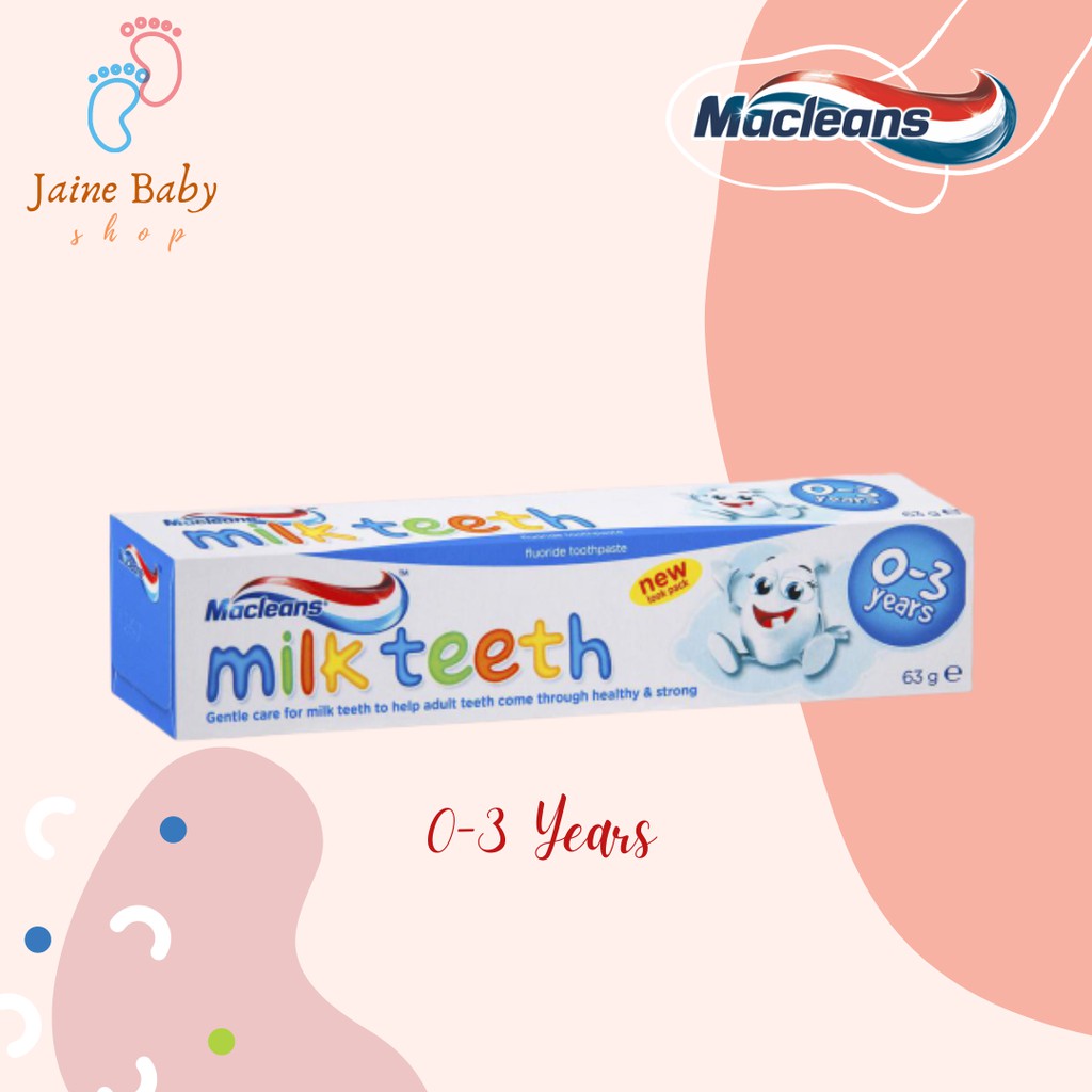Macleans Toothpaste Milk 0-3 Years 63 gr