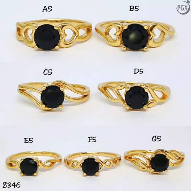 Cincin lapis emas 24k