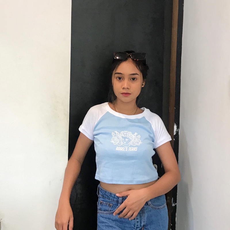 CROP TOP RAGLAN SABLON