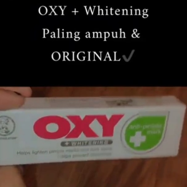 Oxy whitening