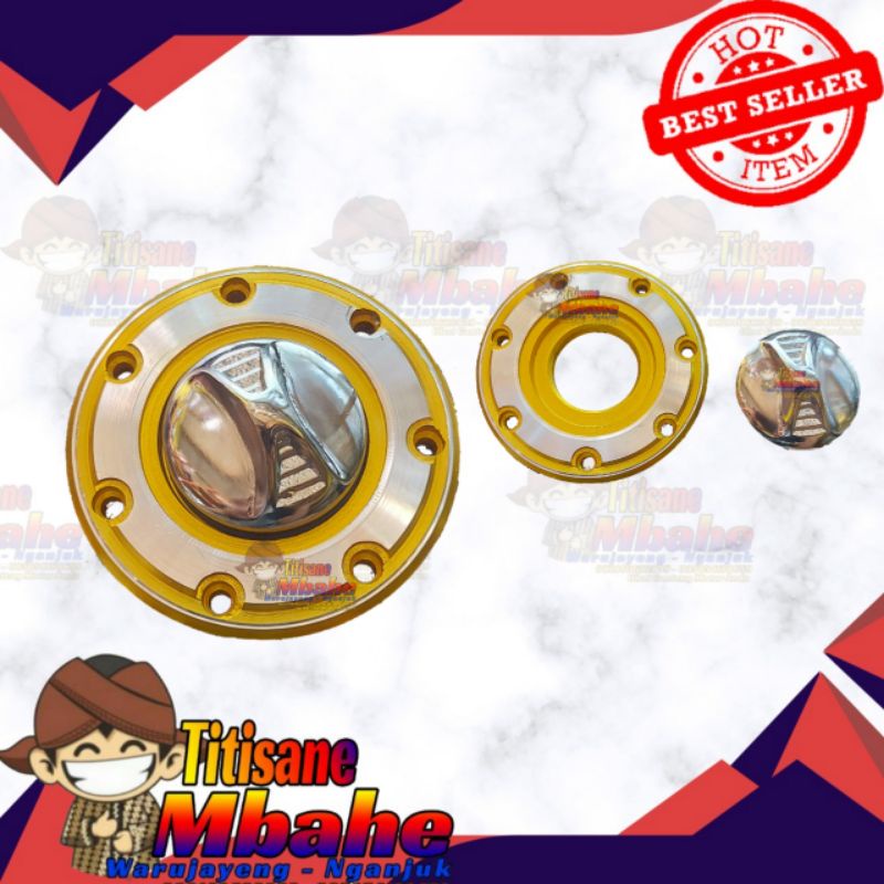 Tutup Tangki Ninja Model Drat CNC