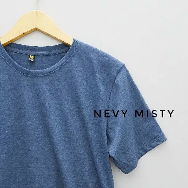 Kaos polos cotton combed 30s