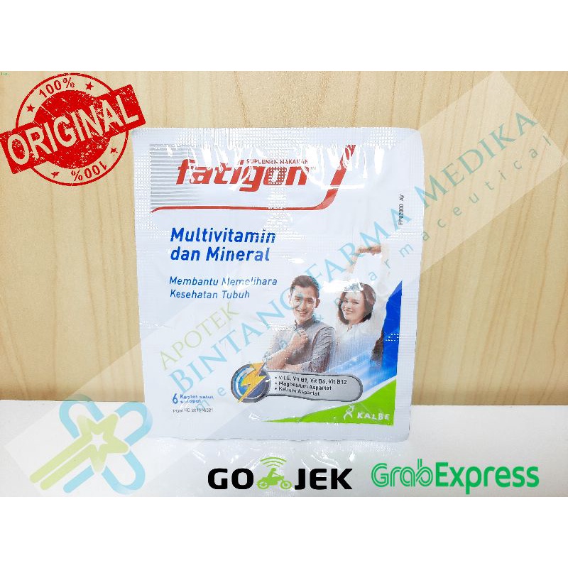 Fatigon Putih 6Tablet