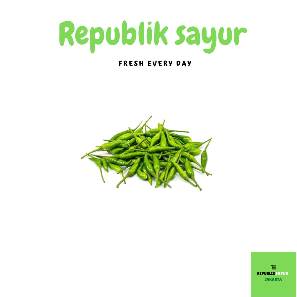 Cabe Rawit Hijau 100gr