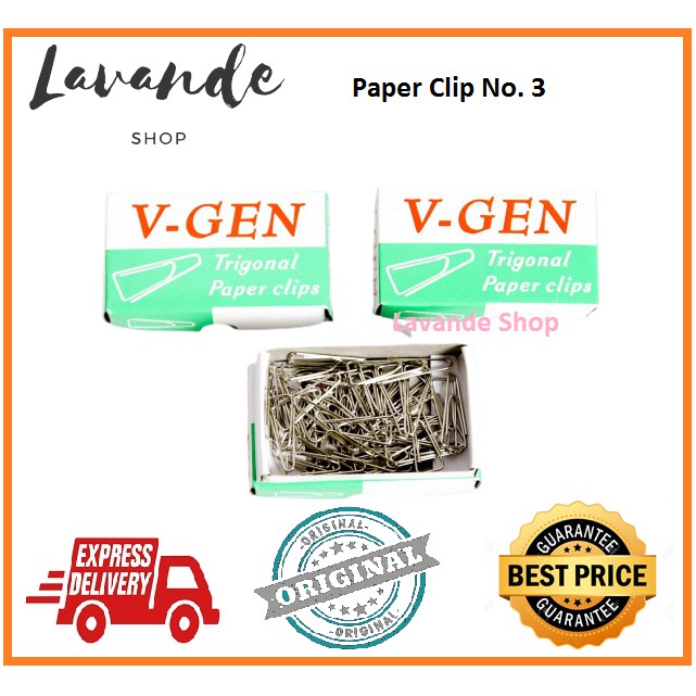 TRIAGONAL PAPER CLIP / PENJEPIT KERTAS V GEN