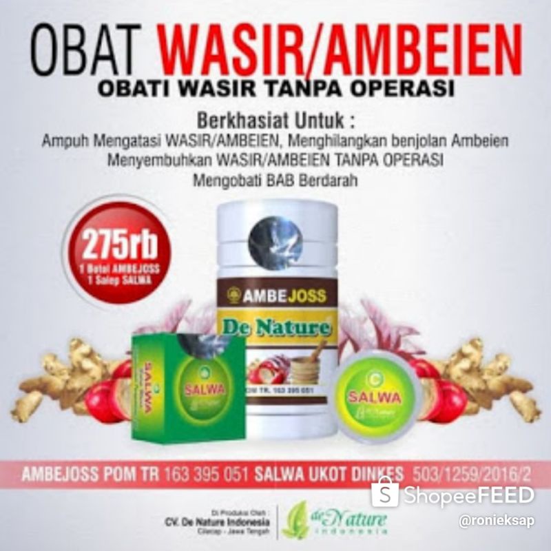 OBAT HERBAL WASIR AMBEIEN