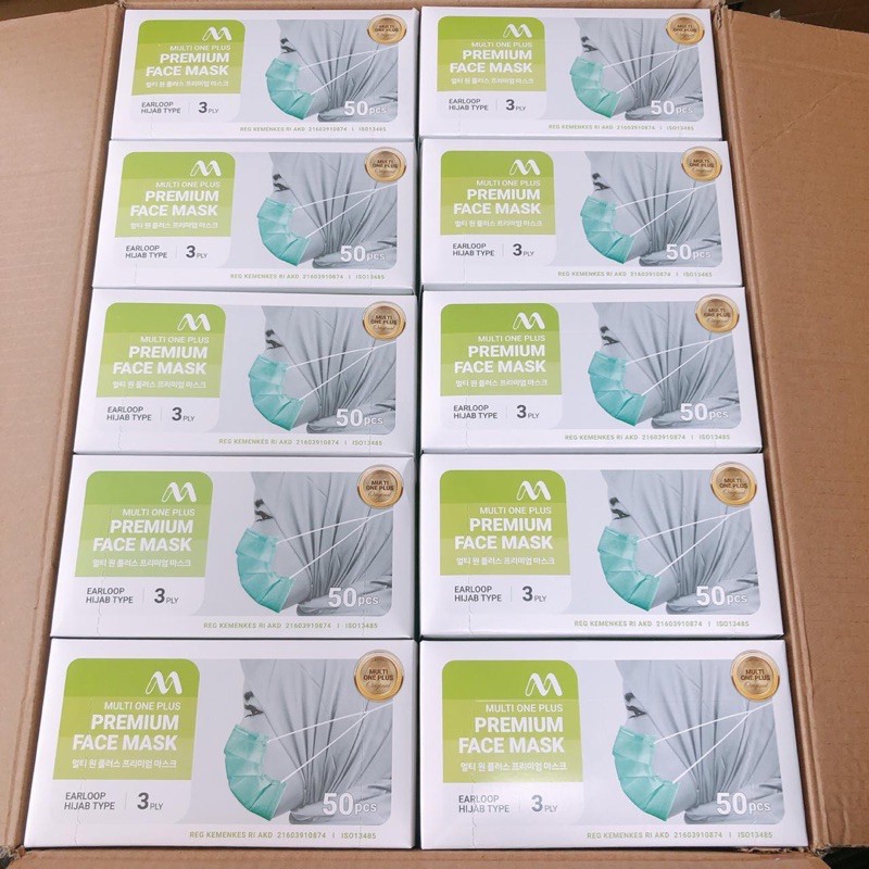 Multi one plus Masker Hijab (MOP Hijab)