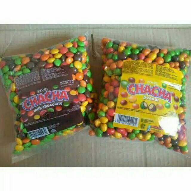 Coklat chacha milk/peanut 500gr