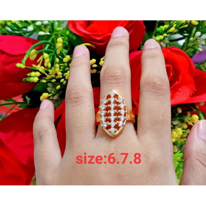 cincin dewasa permata mewah  (COD)