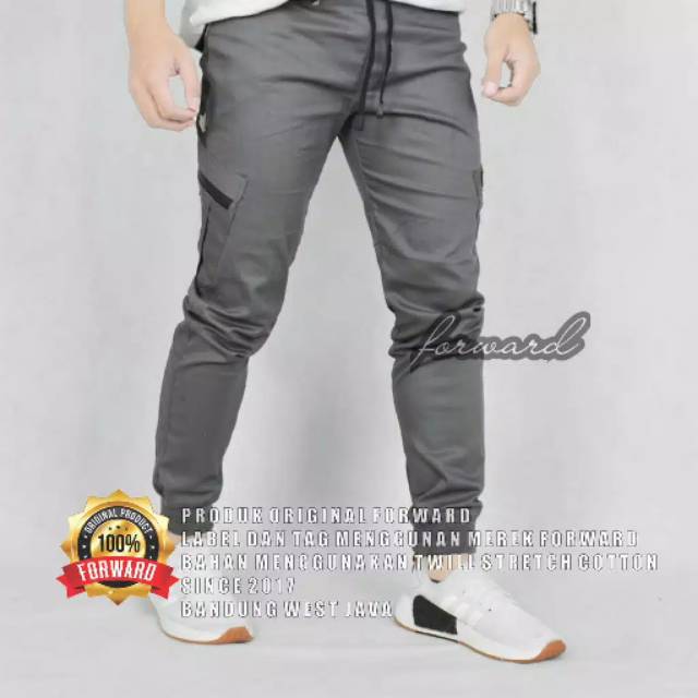 CELANA JOGGER JOGER BIKERS COLECTION FORWARD SYSTEM