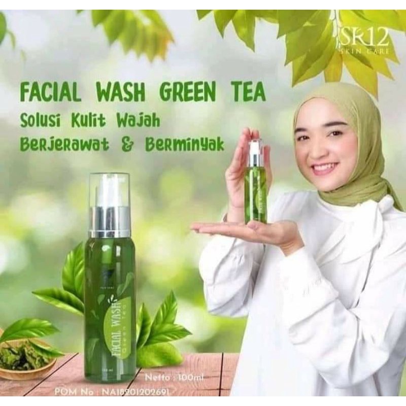FACIAL WASH GREENTEA SR12
