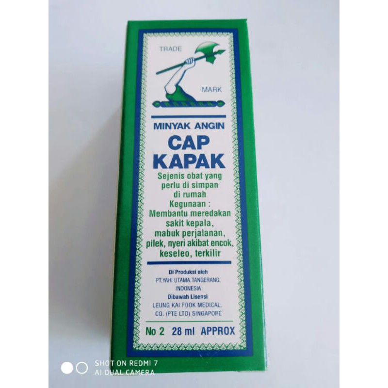 minyak kapak 28ml