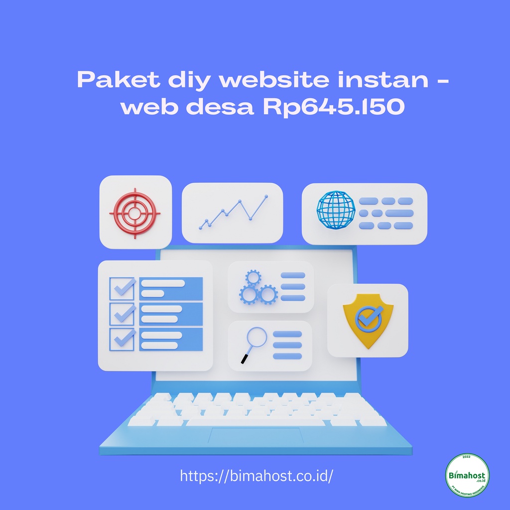 Paket diy website instan - web desa
