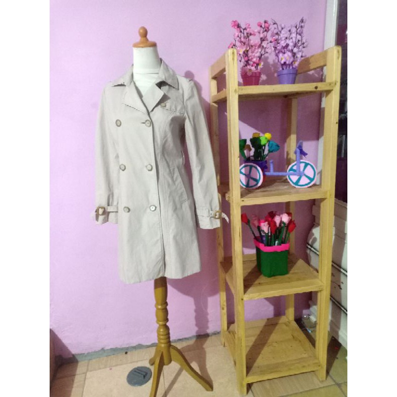 PL Coat warna cream