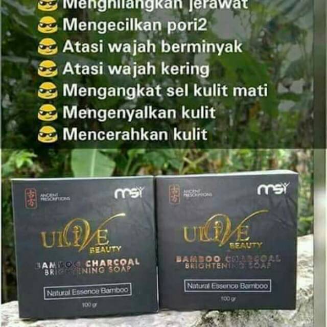 Bamboo carchoal soap