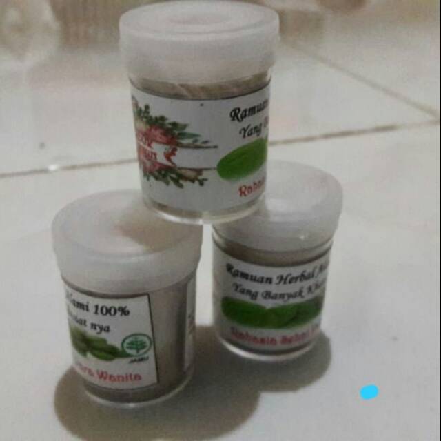 Ramuan herbal serbuk perawan