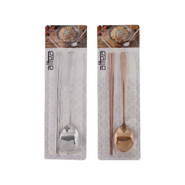 Altea Korean Chopstick + Spoon Set