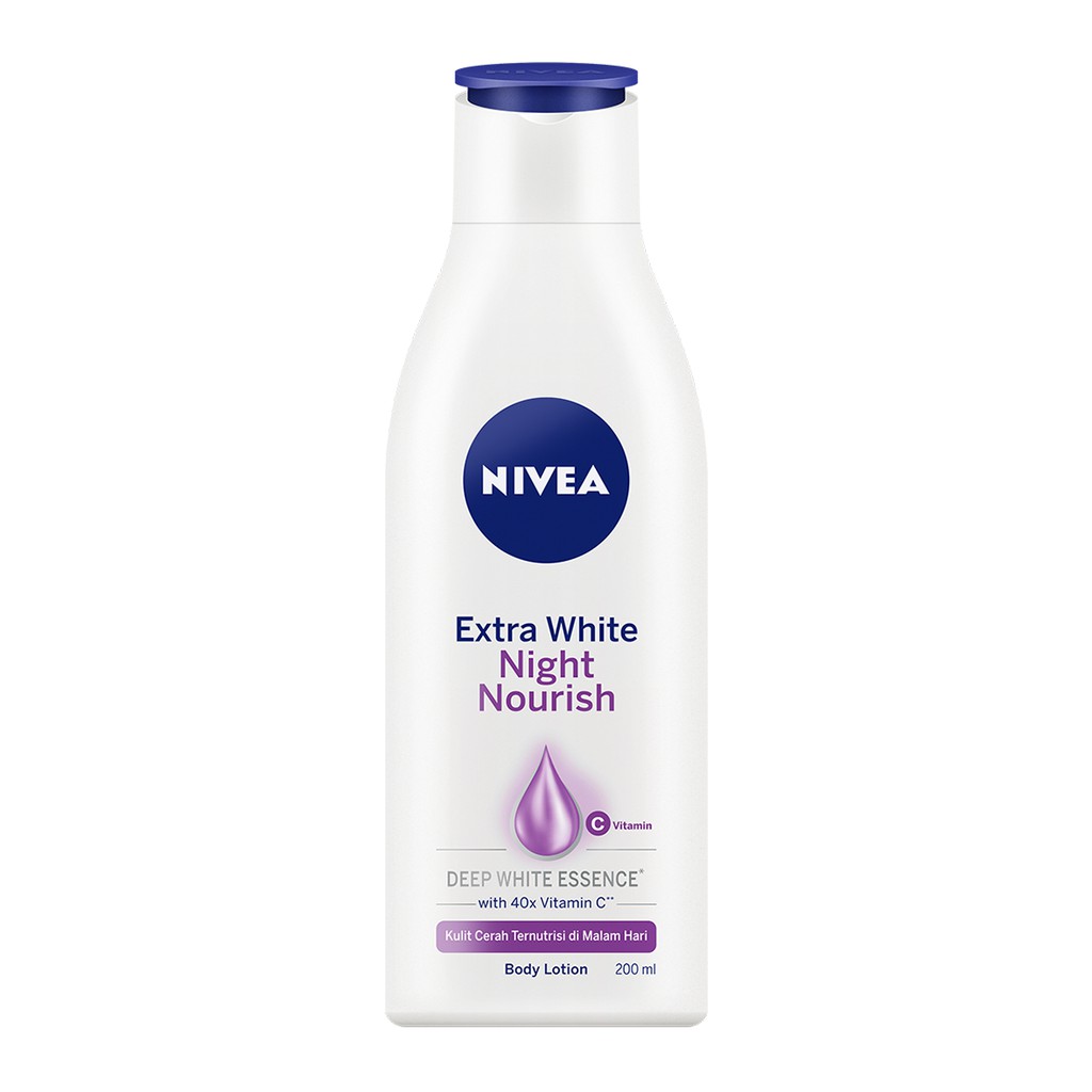 NIVEA EXTRA WHTIE NIGHT & NOURISH 200ML