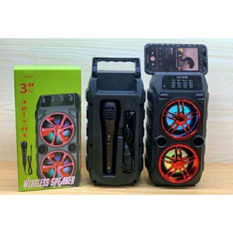 Speaker UG-288 / Speaker blutooth / mixrofone blutooth