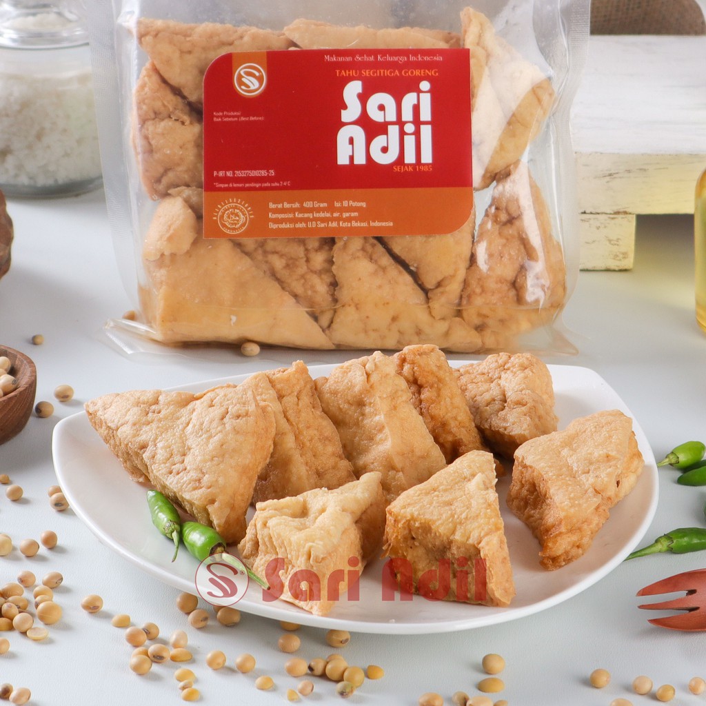 Tahu Segitiga Goreng (GROSIR)