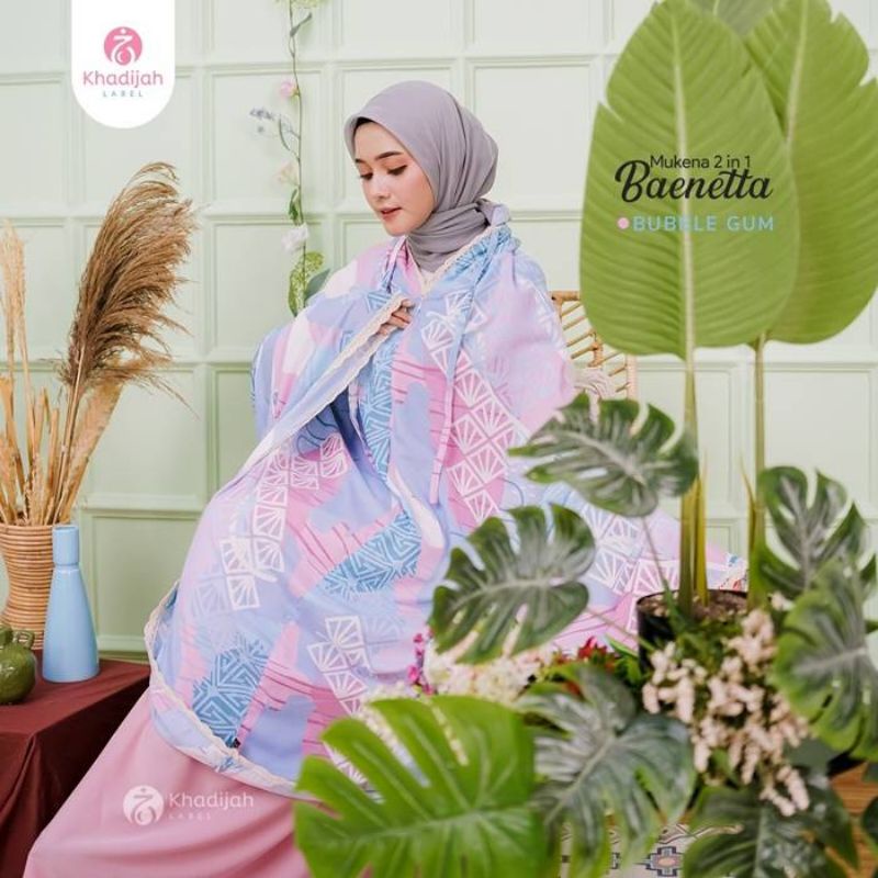 Khadijah label - Mukena Baenetta 2in1