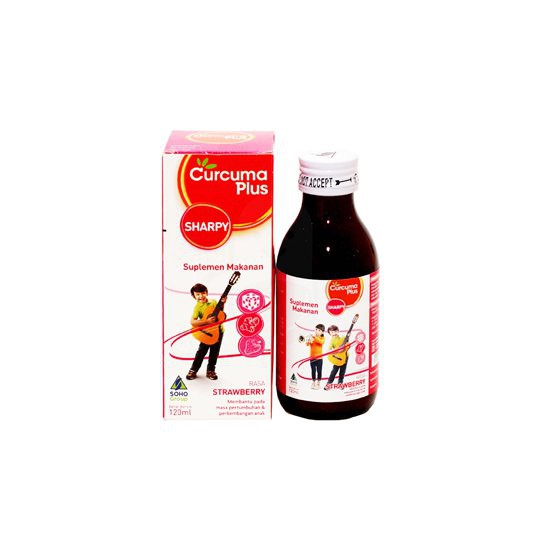 CURCUMA PLUS SHARPY STRAWBERRY 60ML