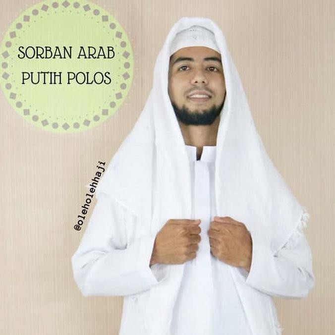 Ready...Ready...Ready...] Sorban Arab Putih Polos