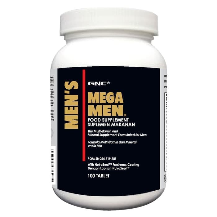 Gnc Mega Men - 100 Tablet (492671) BPOM