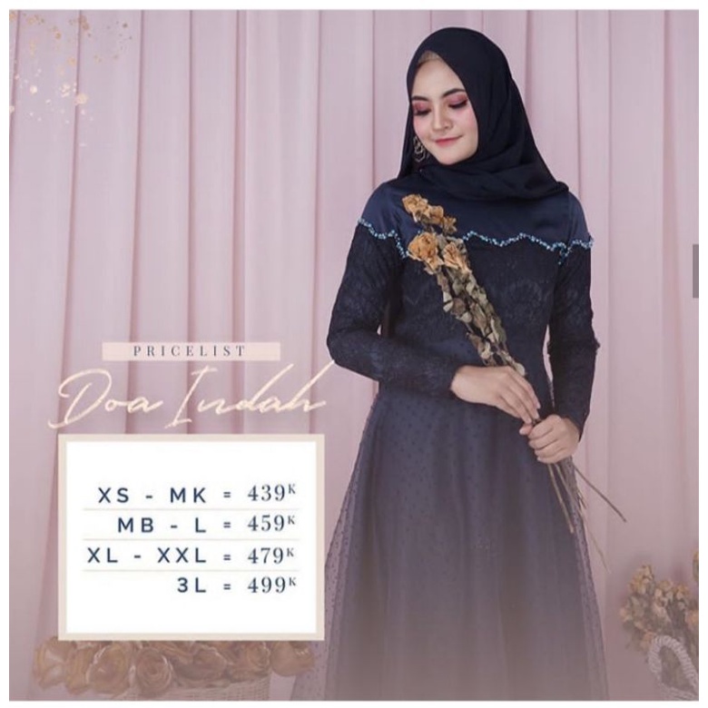 Gaun DOA INDAH by PUTHIC