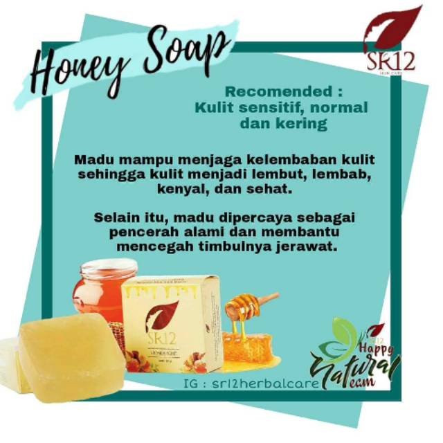 HONEY SOAP SR12 TERPOPULER