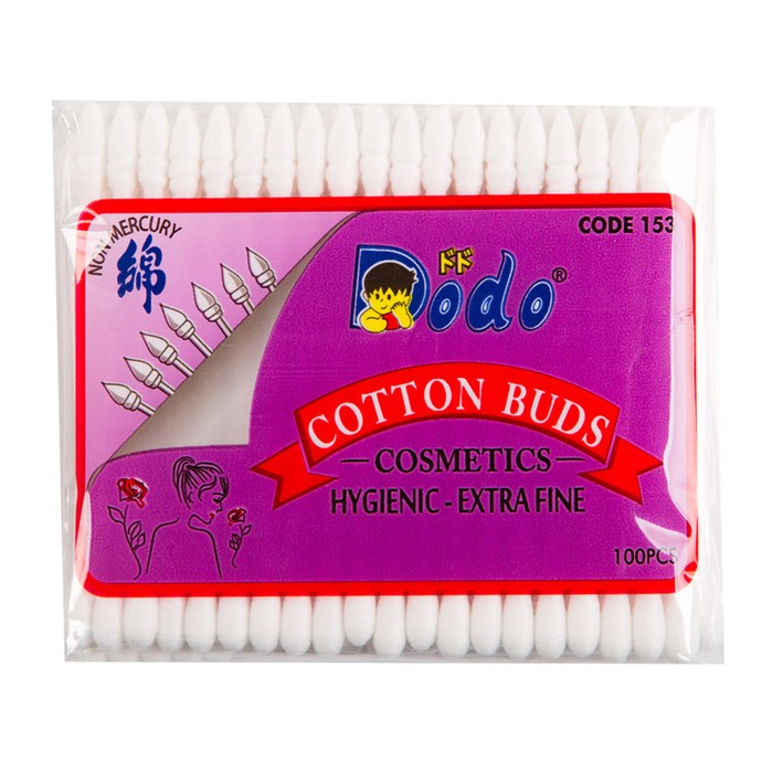 DODO COTTON BUDS COSMETIC ISI 100 PCS CODE 153