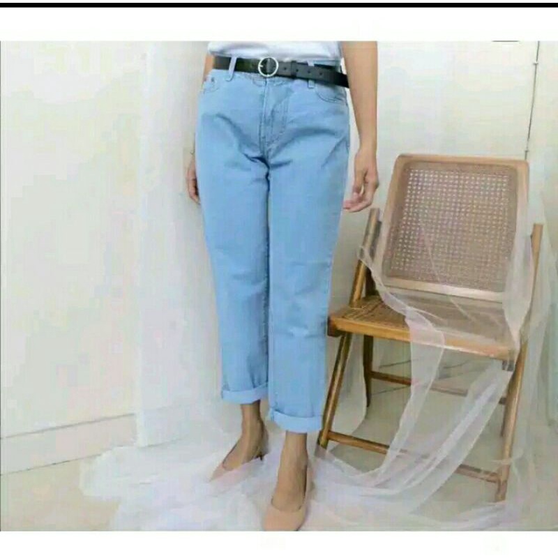 CELANA JEANS / Boyfriend plain