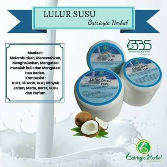 COD ✅ lulur susu Batrisyia