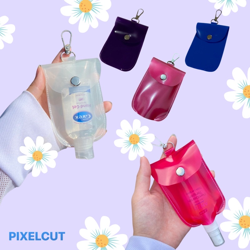 pouch hand sanitizer transparan