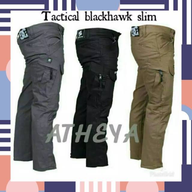 Sl celana tactical slim stretch