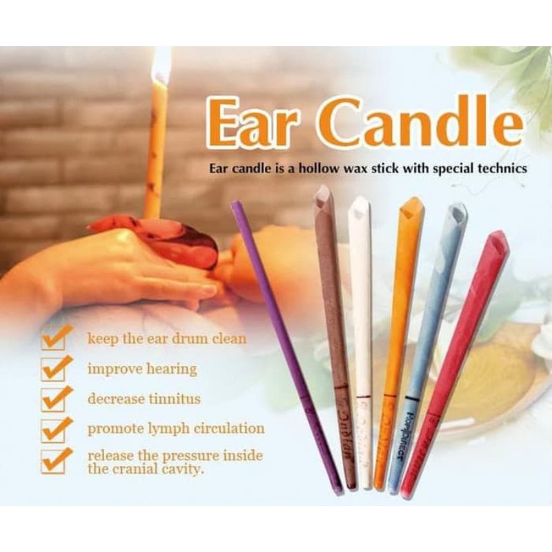 Ear Candle TEROMPET Indian Original Terapi Telinga