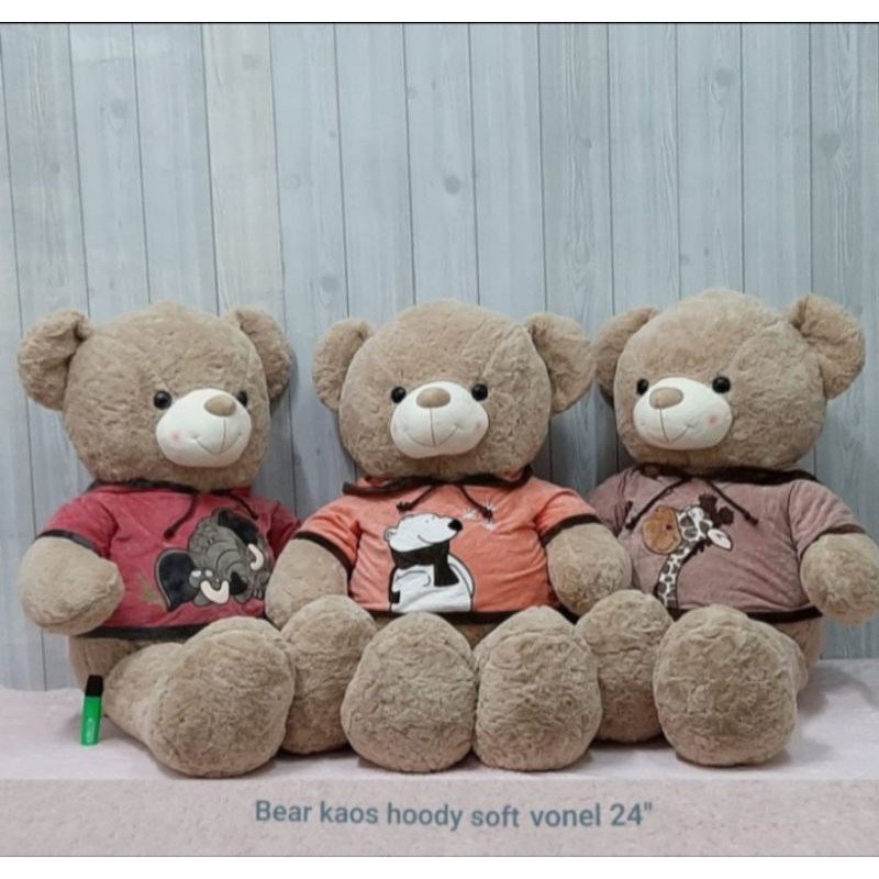 Boneka Bear Hoody 100cm