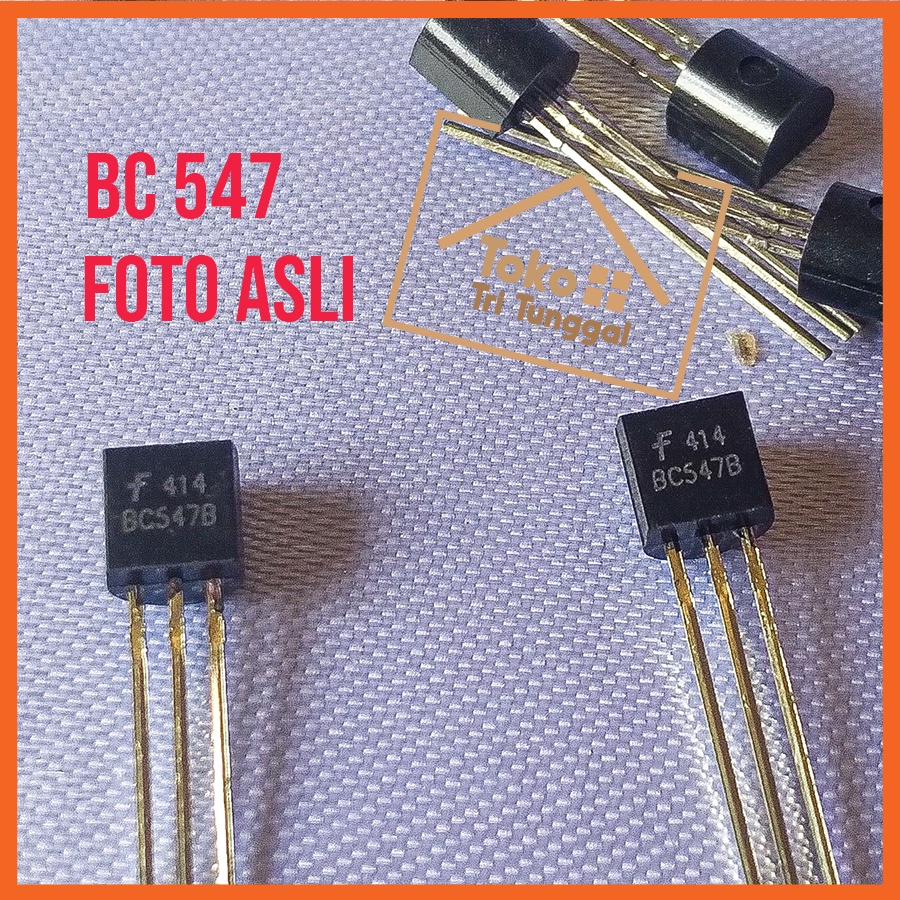 Transistor NPN Model BC547