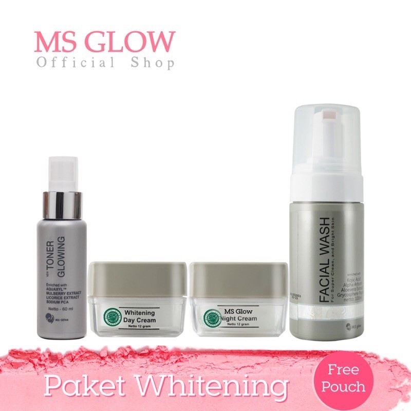 paket whitening msglow