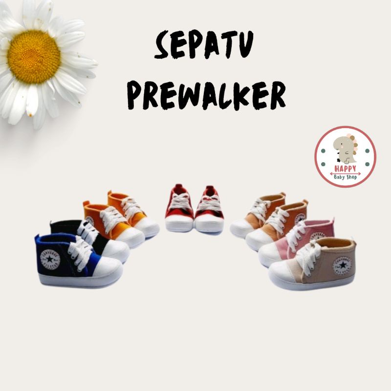 Sepatu prewalker mini converse